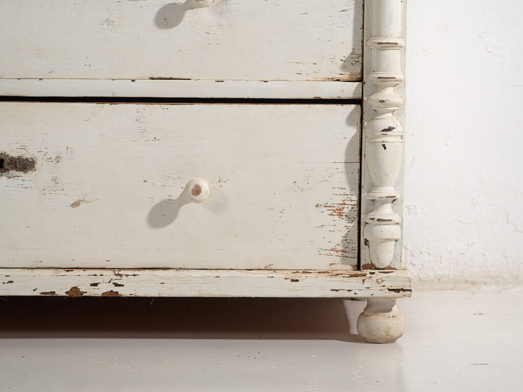 Antique white chest of drawers (c.1920) #47