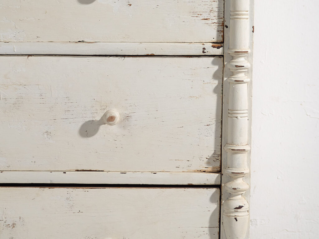 Antique white chest of drawers (c.1920) #47