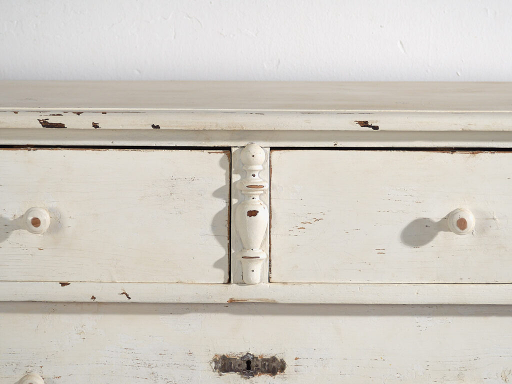 Antique white chest of drawers (c.1920) #47