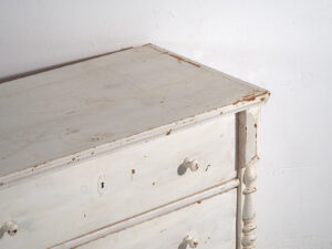 Cómoda blanca antigua (c.1920) #48