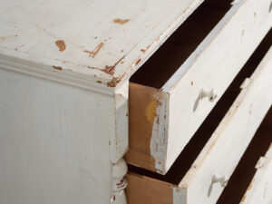 Cómoda blanca antigua (c.1920) #48