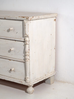 Cómoda blanca antigua (c.1920) #48