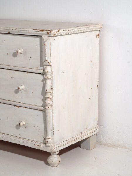 Cómoda blanca antigua (c.1920) #48