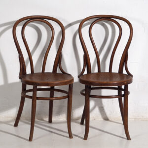 Pareja de sillas vienesas antiguas (c.1920). Conjunto de 2 piezas #2