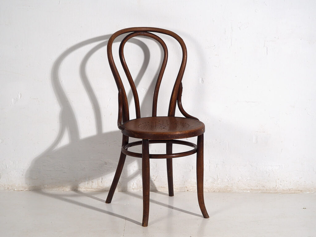 Pareja de sillas vienesas antiguas (c.1920). Conjunto de 2 piezas #2