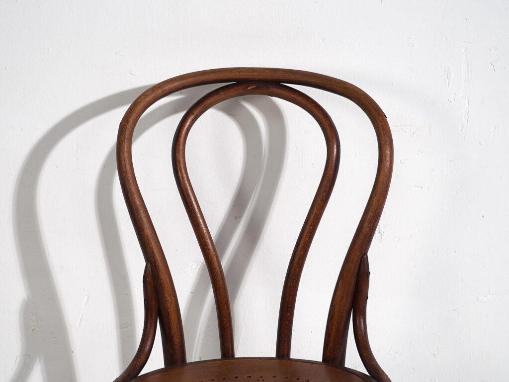 Pareja de sillas vienesas antiguas (c.1920). Conjunto de 2 piezas #2