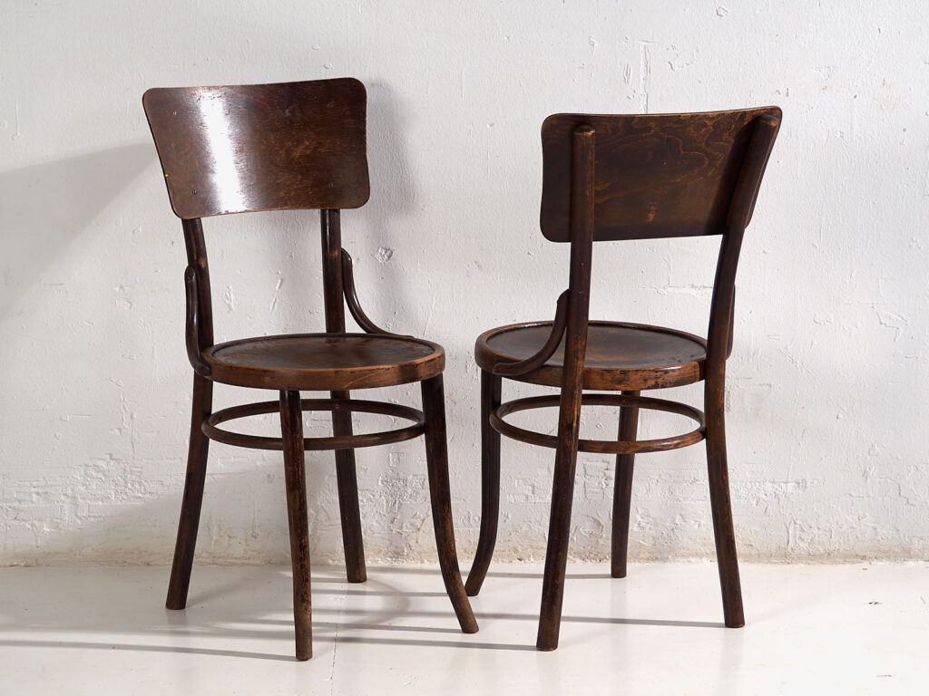 Conjunto de sillas antiguas (c.1920). Conjunto de 4 piezas #2