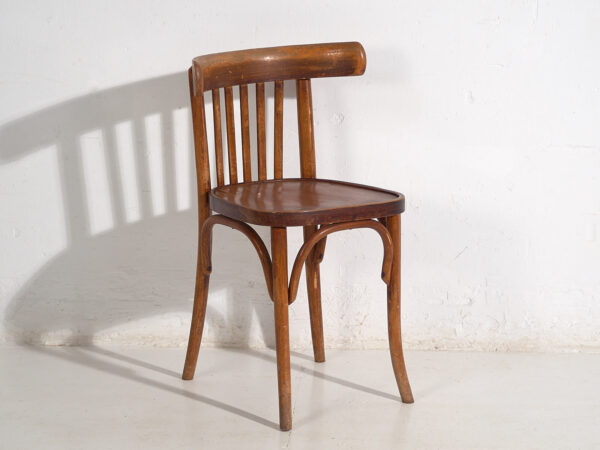 Chaises de bistrot anciennes (vers 1920). Ensemble de 6 pièces #1