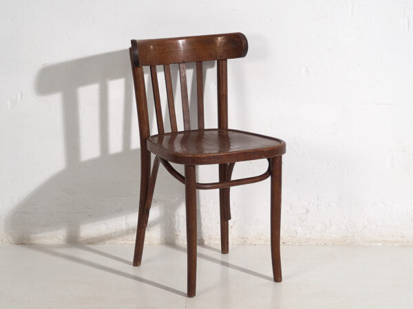 Chaises de bistrot anciennes (vers 1920). Ensemble de 6 pièces #1