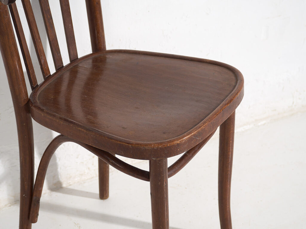 Sillas bistró antiguas (c.1920). Conjunto de 6 piezas #1