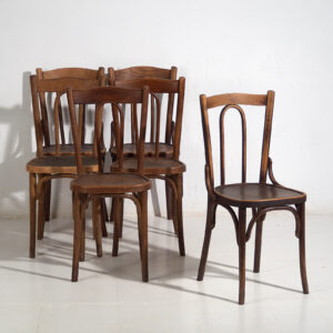 Antiguas sillas de comedor (c.1920). Conjunto de 6 piezas #2
