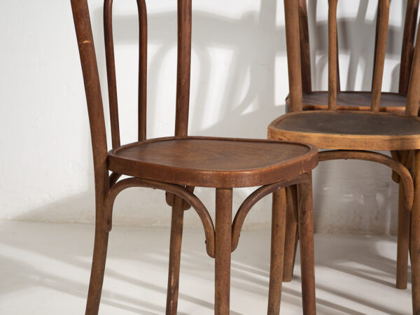 Antiguas sillas de comedor (c.1920). Conjunto de 6 piezas #2