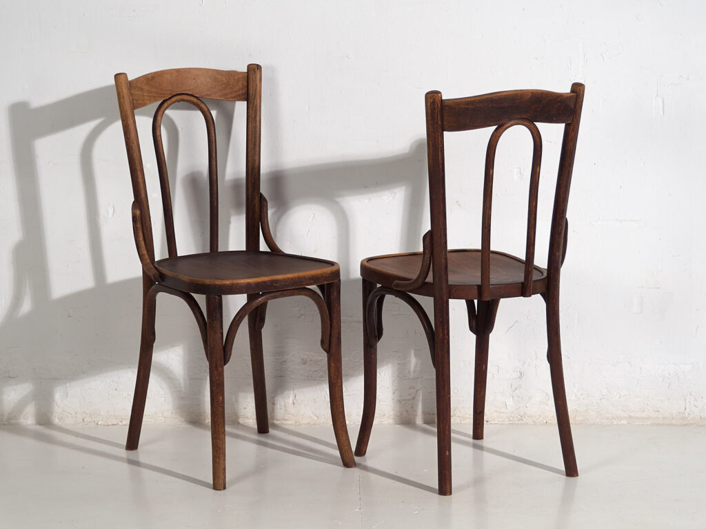 Antiguas sillas de comedor (c.1920). Conjunto de 6 piezas #2