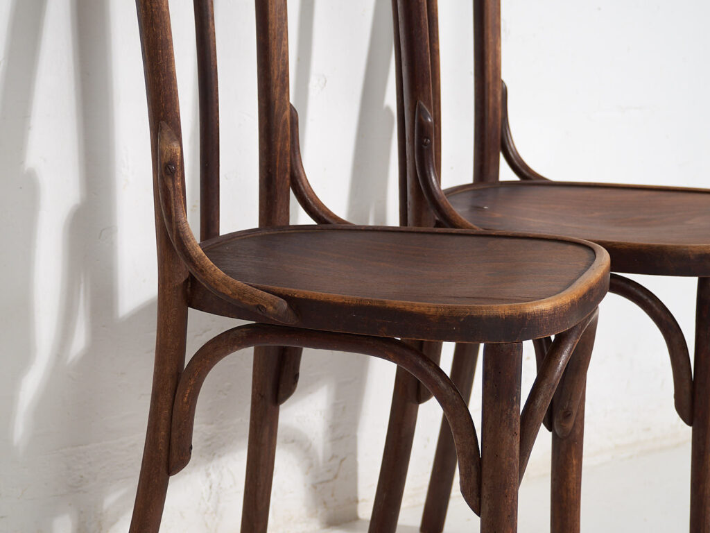 Antiguas sillas de comedor (c.1920). Conjunto de 6 piezas #2