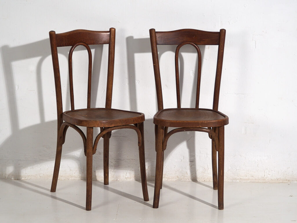Antiguas sillas de comedor (c.1920). Conjunto de 6 piezas #2