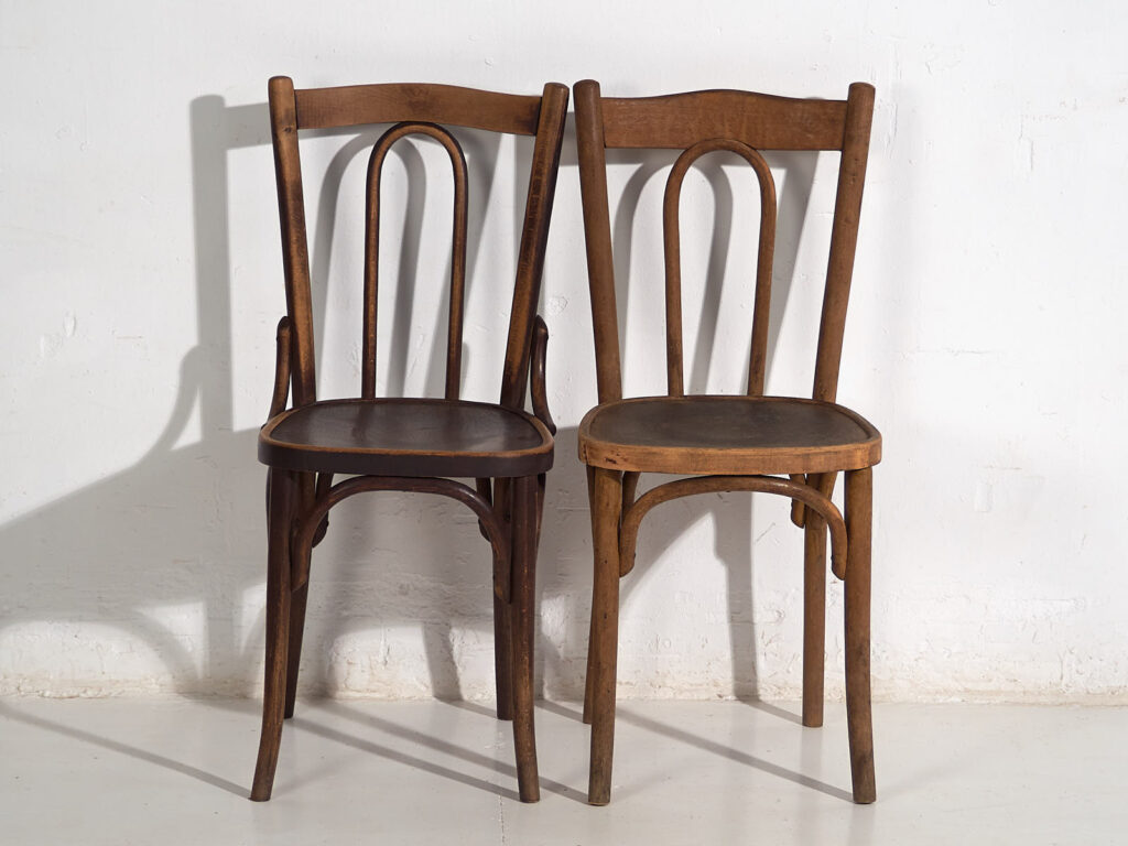 Antiguas sillas de comedor (c.1920). Conjunto de 6 piezas #2