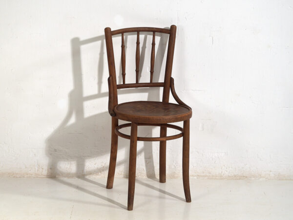 Sillas antiguas de estilo café parisino (c.1920). Conjunto de 6 piezas #3
