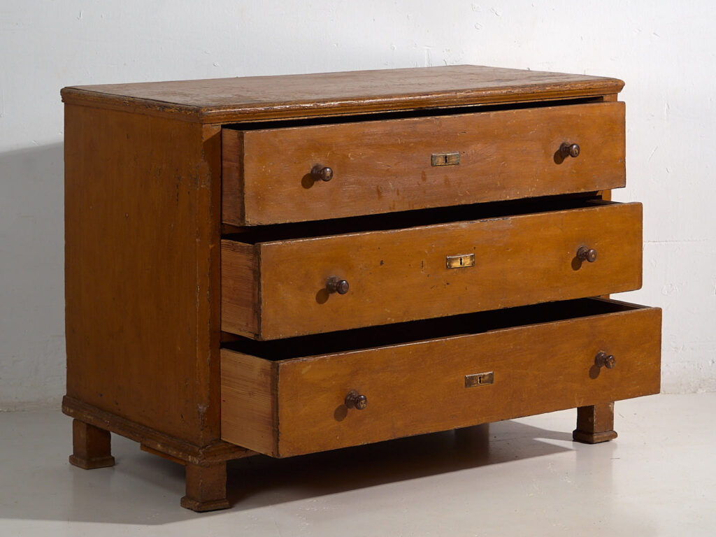 Antigua cómoda de tres cajones (c.1920) #14