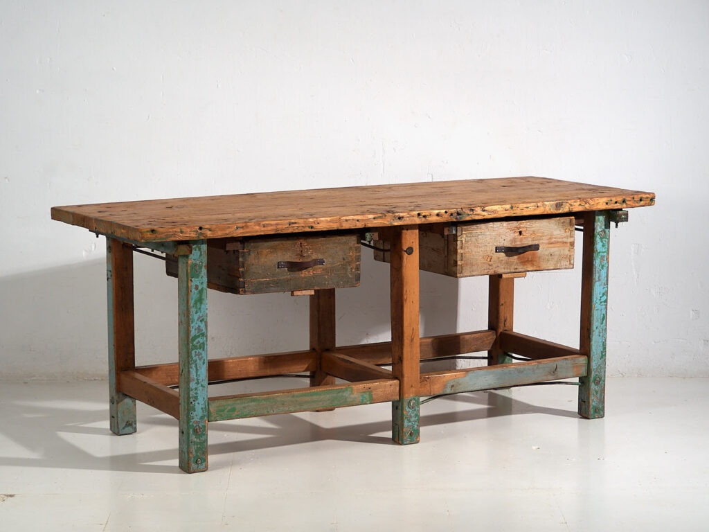 Mesa de trabajo antigua (c.1920) #15