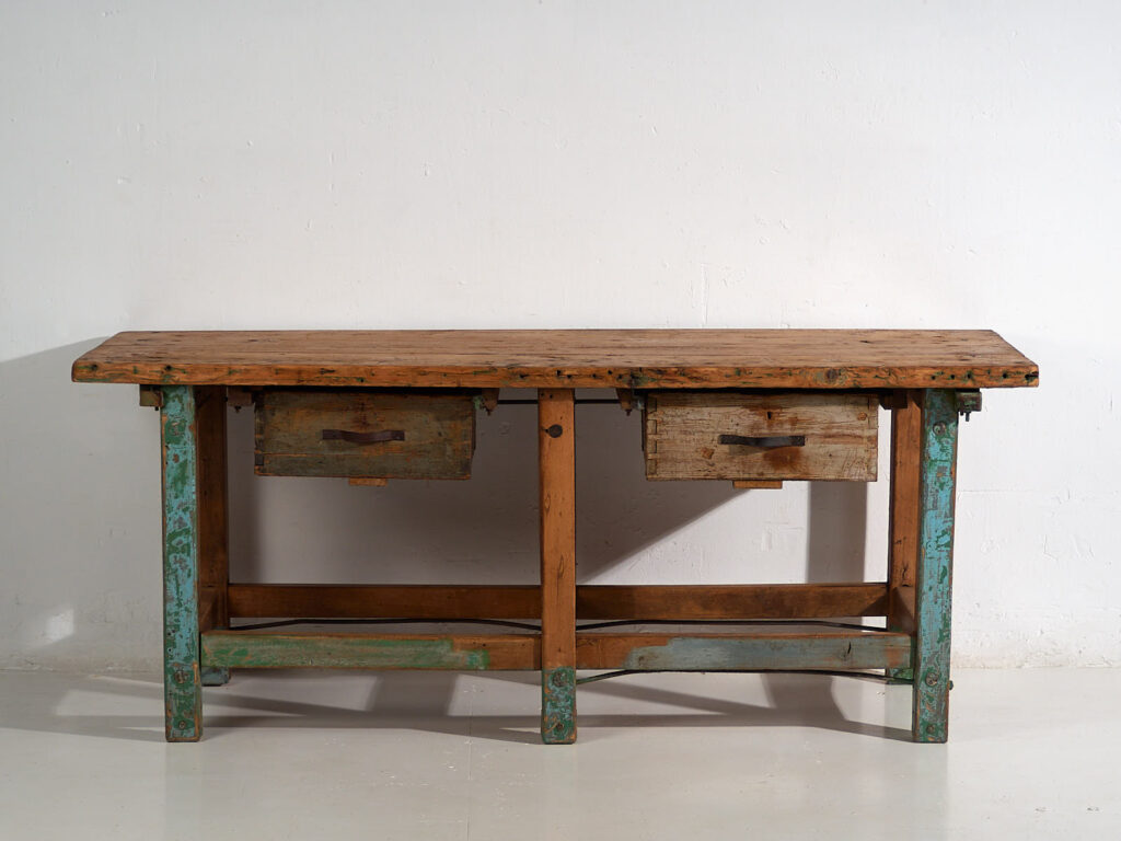 Mesa de trabajo antigua (c.1920) #15