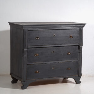 Cómoda antigua de color gris (c.1920) #26