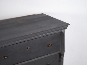 Cómoda antigua de color gris (c.1920) #26