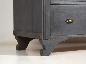 Cómoda antigua de color gris (c.1920) #26