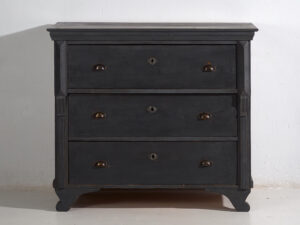 Cómoda antigua de color gris (c.1920) #26