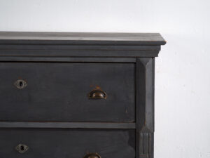 Cómoda antigua de color gris (c.1920) #26