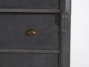Cómoda antigua de color gris (c.1920) #26