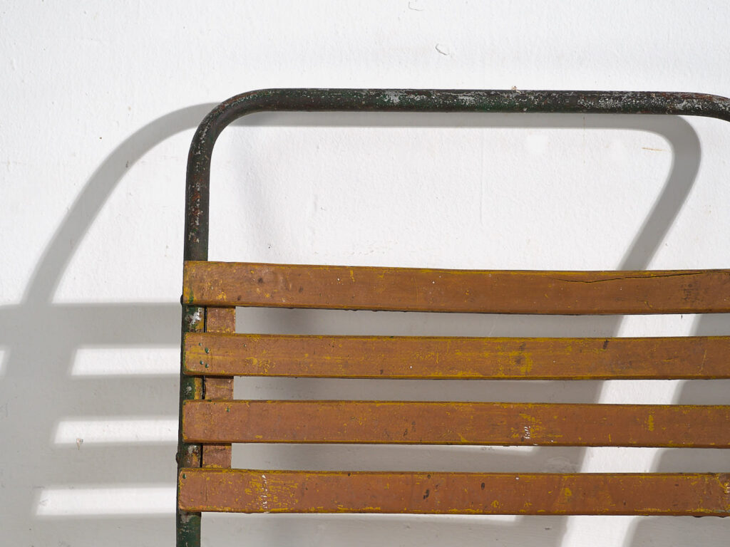 Sillas de jardín antiguas (c.1920). Conjunto de 2 piezas #32