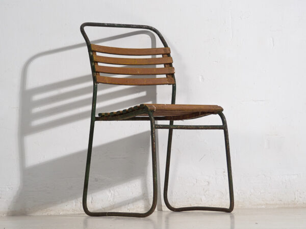 Sillas de jardín antiguas (c.1920). Conjunto de 2 piezas #32