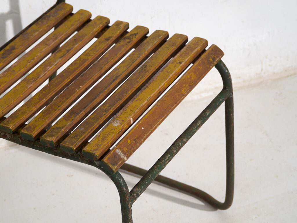 Sillas de jardín antiguas (c.1920). Conjunto de 2 piezas #32