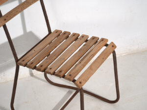 Sillas antiguas de jardín (c.1920). Conjunto de 2 piezas #2
