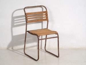 Chaises de jardin anciennes (c.1920). Ensemble de 4 pièces #1