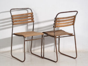 Sillas de jardín antiguas (c.1920). Conjunto de 4 piezas #2