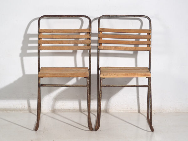 Sillas de jardín antiguas (c.1920). Conjunto de 4 piezas #2