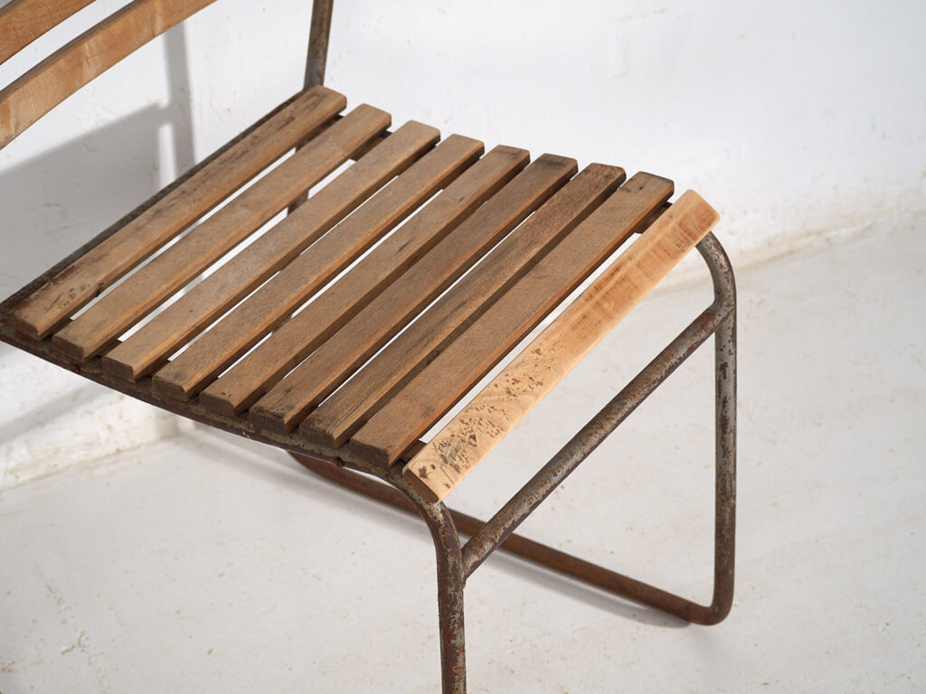 Sillas de jardín antiguas (c.1920). Conjunto de 4 piezas #2