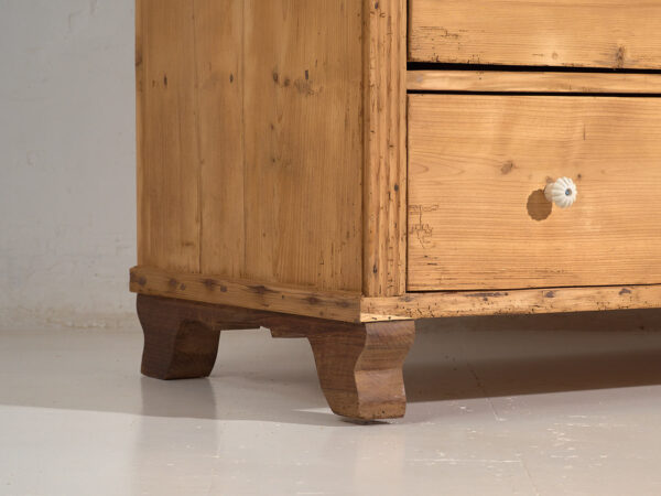 Cómoda de dormitorio antigua (c.1920) #15