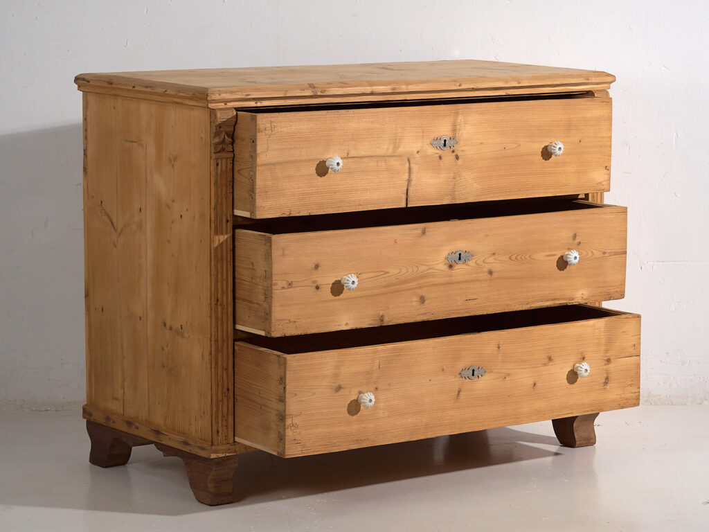 Cómoda de dormitorio antigua (c.1920) #15