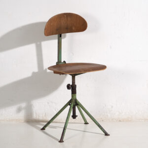 Silla de taller vintage (c.1950)