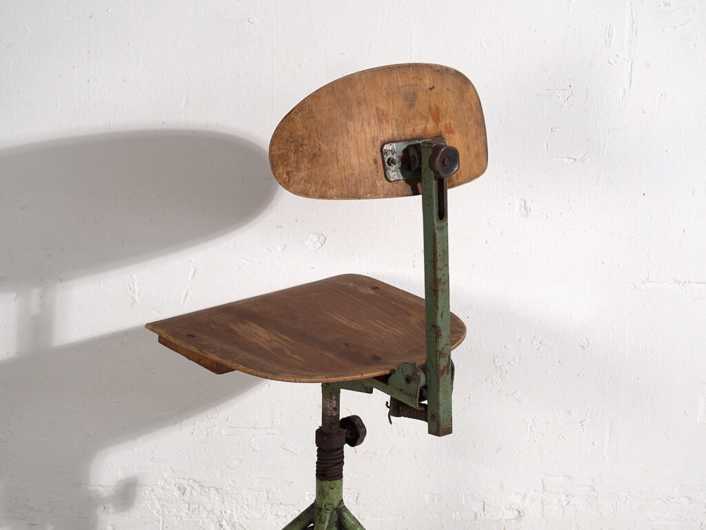 Silla de taller vintage (c.1950)