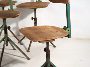 Sillas giratorias vintage (c.1950). Conjunto de 4 piezas #2