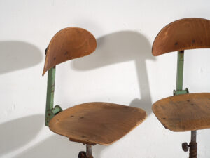 Sillas giratorias vintage (c.1950). Conjunto de 4 piezas #2