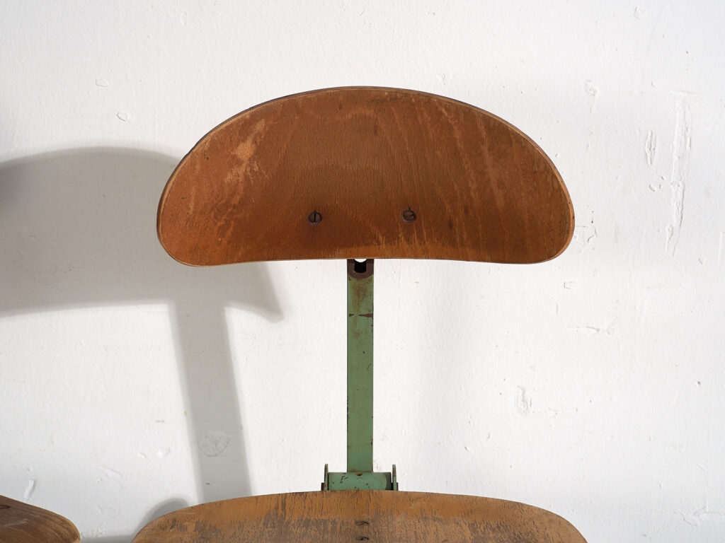 Sillas giratorias vintage (c.1950). Conjunto de 4 piezas #2