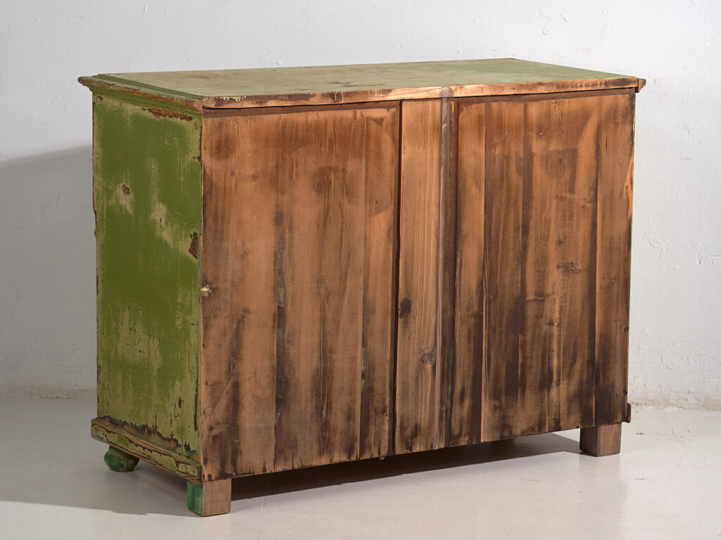 Antique green chest of drawers (c.1920) #12