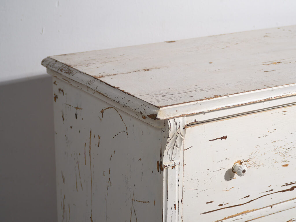 Cómoda blanca antigua (c.1920) #26
