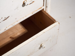 Cómoda blanca antigua (c.1920) #26