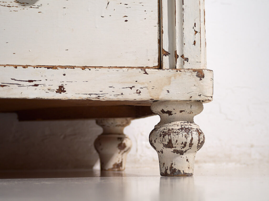 Cómoda blanca antigua (c.1920) #26