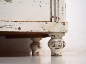 Cómoda blanca antigua (c.1920) #26